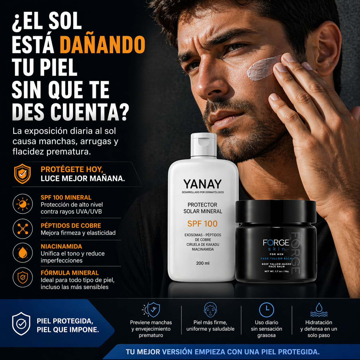 FORGE+ BLOQUEADOR YANAY (HOMBRES)